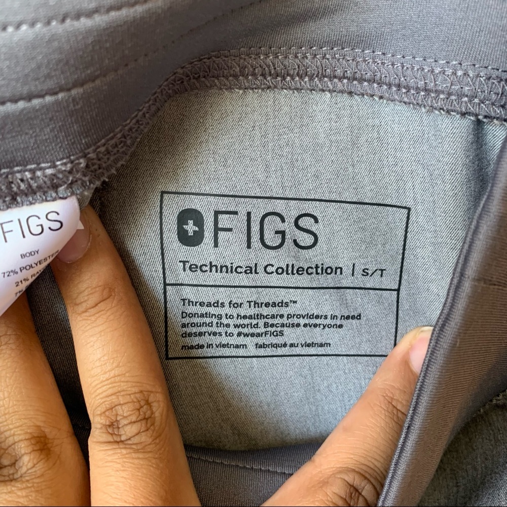 Figs Technical Collection Grey Pants - image 7